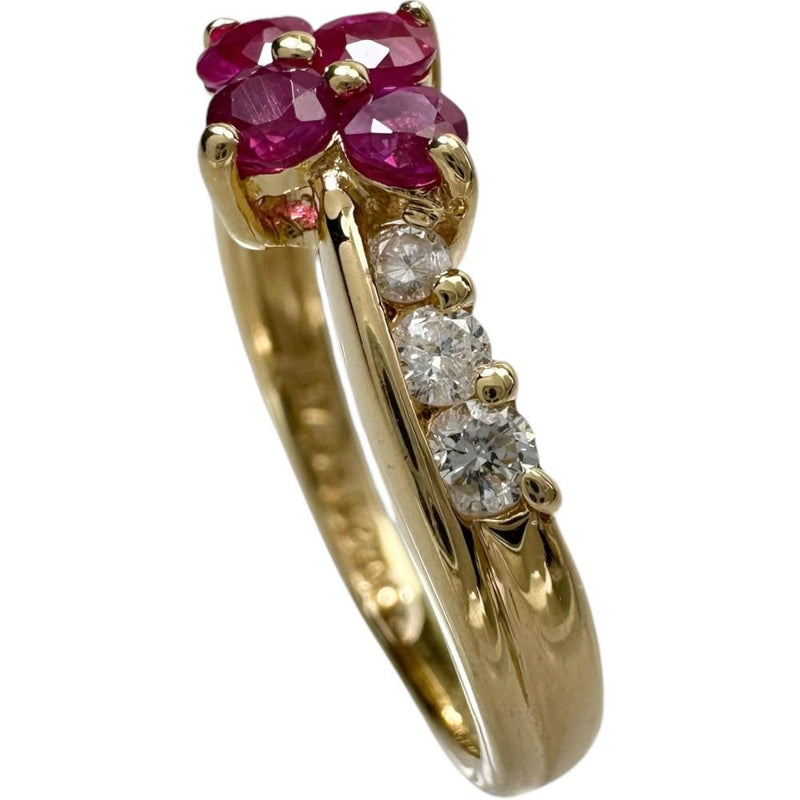 12.5号 フラワーデザイン ルビー 0.48ct ダイヤモンド 0.25ct リング・指輪 K18ゴールド 18金 3.3g レディース
【中古】【真子質店】【NN】




【MaMoT】