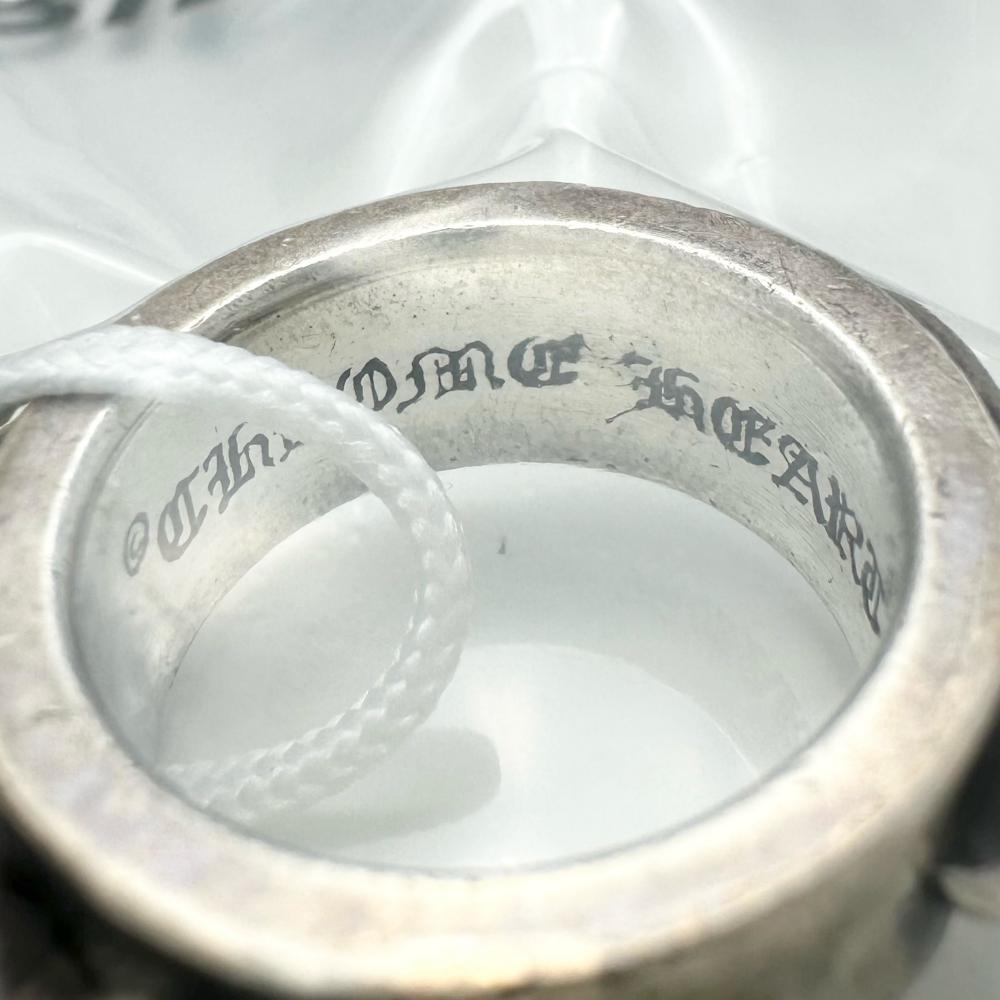 9号【CHROME HEARTS/クロムハーツ】 リング・指輪 ダブルナロー