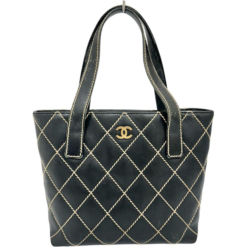 【CHANEL/シャネル】 ワイルドステッチ トートバッグ Sシール付 ハンドバッグ 8番台 レザー ブラック レディース【中古】【真子質店】【BL】




【MiIx】