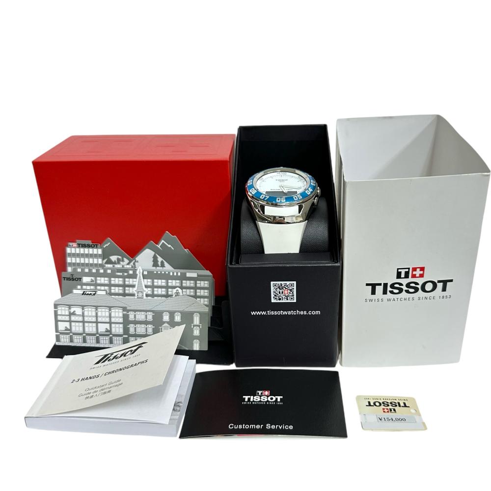 『3年保証』 TISSOT/ティソ】 デジタル セーリングパーペチュアル T-タッチ 時計