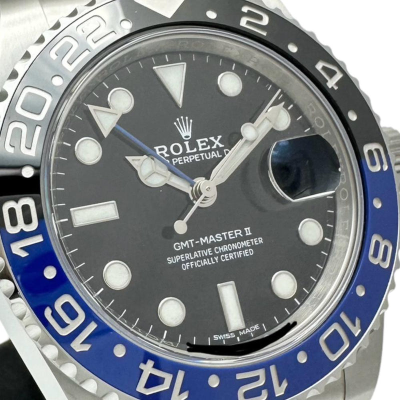 【ROLEX/ロレックス】 GMTマスターⅡ 116710BLNR OH済 箱/保あり 腕時計 ステンレススチール 自動巻き/オートマ 青/黒ベゼル  メンズ
【中古】【真子質店】【BL】




【ISYxx】
【ex】