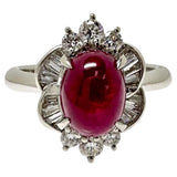 11号 カボションルビー 2.41ct ダイヤモンド 計0.38ct リング・指輪 Pt900プラチナ 7.0g レディース
【中古】【真子質店】【NN】




【DSMo】