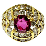 13号 ルビー 0.95ct ダイヤモンド 計1.81ct リング・指輪 K18ゴールド 18金 9.5g レディース
【中古】【真子質店】【NN】




【IDMax】