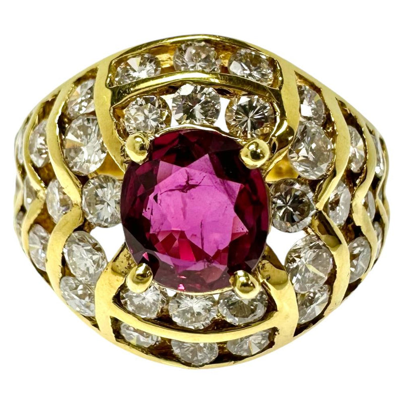 13号 ルビー 0.95ct ダイヤモンド 計1.81ct リング・指輪 K18ゴールド 18金 9.5g レディース
【中古】【真子質店】【NN】




【IDMax】