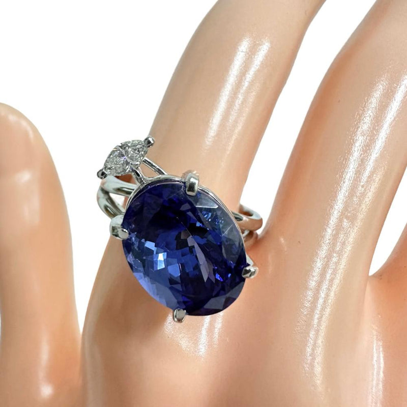 14号 2WAY タンザナイト 7.16ct ダイヤモンド 0.10ct リング・指輪 K18WGホワイトゴールド 18金 7.2g レディース
【中古】【真子質店】【NN】




【IMoDx】