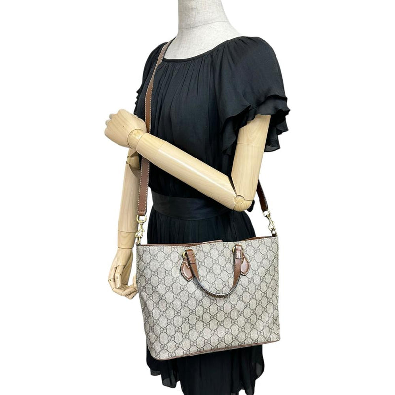 【GUCCI/グッチ】 GGスプリーム 473887 2WAY ショルダー/トートバッグ ハンドバッグ PVC ベージュ/ブラウン レディース【中古】【真子質店】【BL】




【YMax】