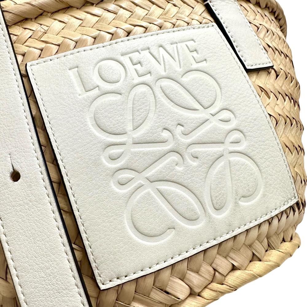 LOEWE/ロエベ】 バスケットバッグ カゴバッグ ハンドバッグ/ラフィア