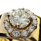 15号 幅広 ダイヤモンド(推定K-I1程度) 0.38ct 取巻きダイヤモンド 0.12ct リング・指輪 K18ゴールド 18金 10.1g レディース
【中古】【真子質店】【NN】




【IxKx】