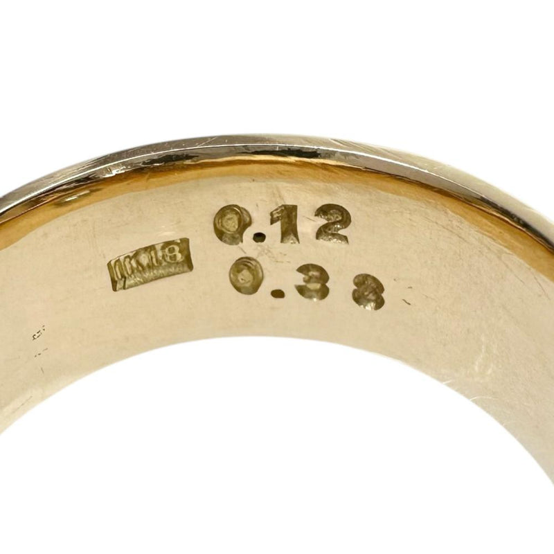 15号 幅広 ダイヤモンド(推定K-I1程度) 0.38ct 取巻きダイヤモンド 0.12ct リング・指輪 K18ゴールド 18金 10.1g レディース
【中古】【真子質店】【NN】




【IxKx】