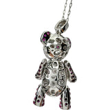 頭手足動くパンダ  ダイヤモンド 1.15ct ルビー 0.85ct ネックレス K18WGホワイトゴールド 18金 8.5g 45cm レディース
【中古】【真子質店】【NN】




【TxKS】