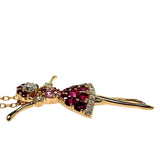踊り子 ダイヤモンド 計0.15ct ルビー 計0.28ct ピンクサファイア 計0.07ct ネックレス K18ゴールド 18金 3.3g 45cm レディース
【中古】【真子質店】【NN】




【MixMa】