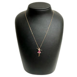踊り子 ダイヤモンド 計0.15ct ルビー 計0.28ct ピンクサファイア 計0.07ct ネックレス K18ゴールド 18金 3.3g 45cm レディース
【中古】【真子質店】【NN】




【MixMa】