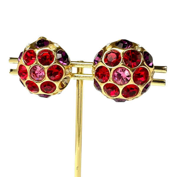 【Christian Dior/クリスチャンディオール】 社外石あり イヤリング GP/カラーストーン 19g ゴールド レディース 【中古】【真子質店】【BL】 【Mox】