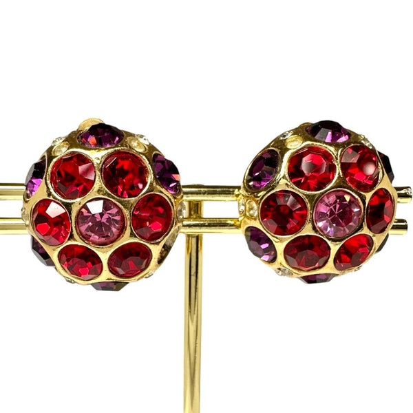 【Christian Dior/クリスチャンディオール】 社外石あり イヤリング GP/カラーストーン 19g ゴールド レディース 【中古】【真子質店】【BL】 【Mox】