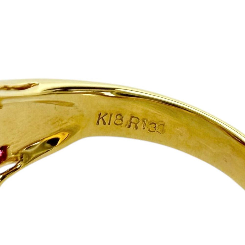 14号 ルビー 計1.30ct ダイヤモンド 計0.13ct リング・指輪 K18ゴールド 18金 7.0g レディース
【中古】【真子質店】【NN】




【SMaMo】