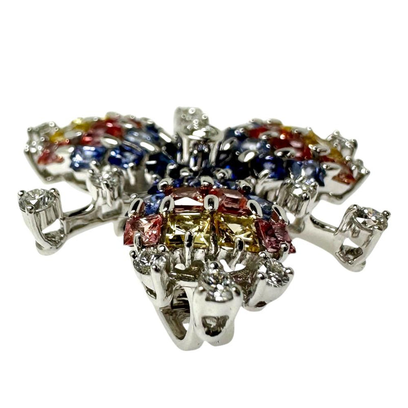 【Jeunet/ジュネ】 ブローチ兼用 マルチサファイア 計2.17ct ダイヤモンド 計0.38ct ペンダントトップ K18WGホワイトゴールド 18金 6.8g レディース
【中古】【真子質店】【NN】




【SMoK】