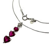 ルビー (通常加熱) 計1.03ct ダイヤモンド 計0.11ct ネックレス K18WGホワイトゴールド 18金/Pt850プラチナ 2.5g 45cm レディース
【中古】【真子質店】【NN】




【MaSY】