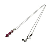 ルビー (通常加熱) 計1.03ct ダイヤモンド 計0.11ct ネックレス K18WGホワイトゴールド 18金/Pt850プラチナ 2.5g 45cm レディース
【中古】【真子質店】【NN】




【MaSY】