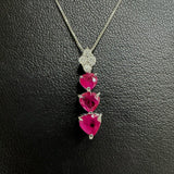 ルビー (通常加熱) 計1.03ct ダイヤモンド 計0.11ct ネックレス K18WGホワイトゴールド 18金/Pt850プラチナ 2.5g 45cm レディース
【中古】【真子質店】【NN】




【MaSY】