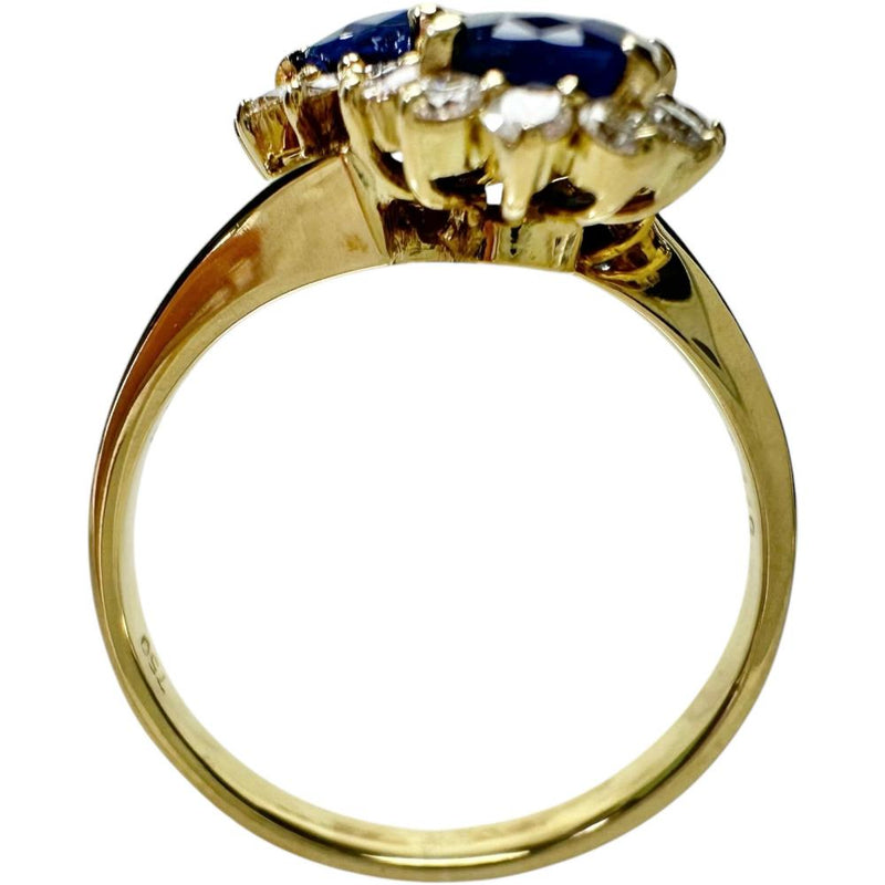 20号 ビルマ産非加熱サファイア 1.19/1.08ct ダイヤモンド 0.54ct リング・指輪 K18ゴールド 18金 5.7g レディース
【中古】【真子質店】【NN】




【IxKMi】