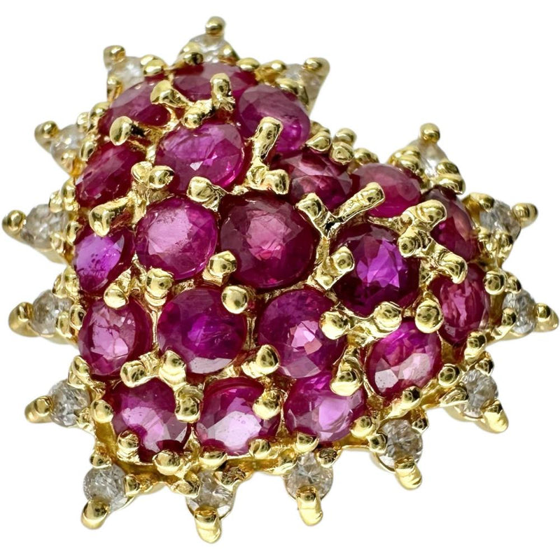 ハート ルビー 1.00ct ダイヤモンド 0.13ct ペンダントトップ K18ゴールド 18金 2.5g レディース
【中古】【真子質店】【NN】




【TYD】