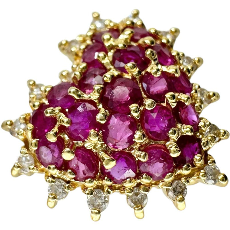 ハート ルビー 1.00ct ダイヤモンド 0.13ct ペンダントトップ K18ゴールド 18金 2.5g レディース
【中古】【真子質店】【NN】




【TYD】