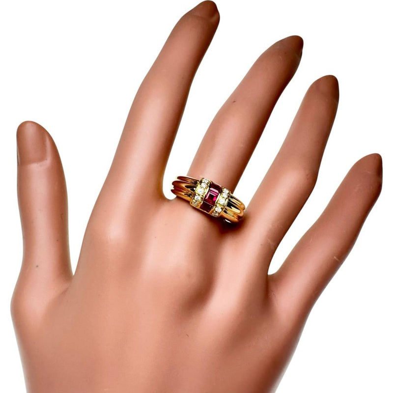 13号 ルビー ダイヤモンド 0.12ct リング・指輪 K18ゴールド 18金 6.2g レディース
【中古】【真子質店】【NN】




【KxD】