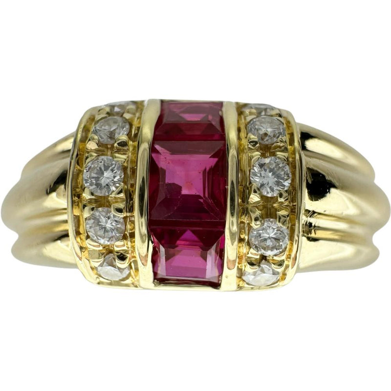 13号 ルビー ダイヤモンド 0.12ct リング・指輪 K18ゴールド 18金 6.2g レディース
【中古】【真子質店】【NN】




【KxD】