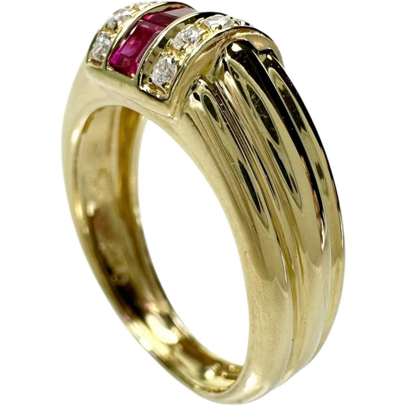 13号 ルビー ダイヤモンド 0.12ct リング・指輪 K18ゴールド 18金 6.2g レディース
【中古】【真子質店】【NN】




【KxD】