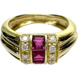 13号 ルビー ダイヤモンド 0.12ct リング・指輪 K18ゴールド 18金 6.2g レディース
【中古】【真子質店】【NN】




【KxD】