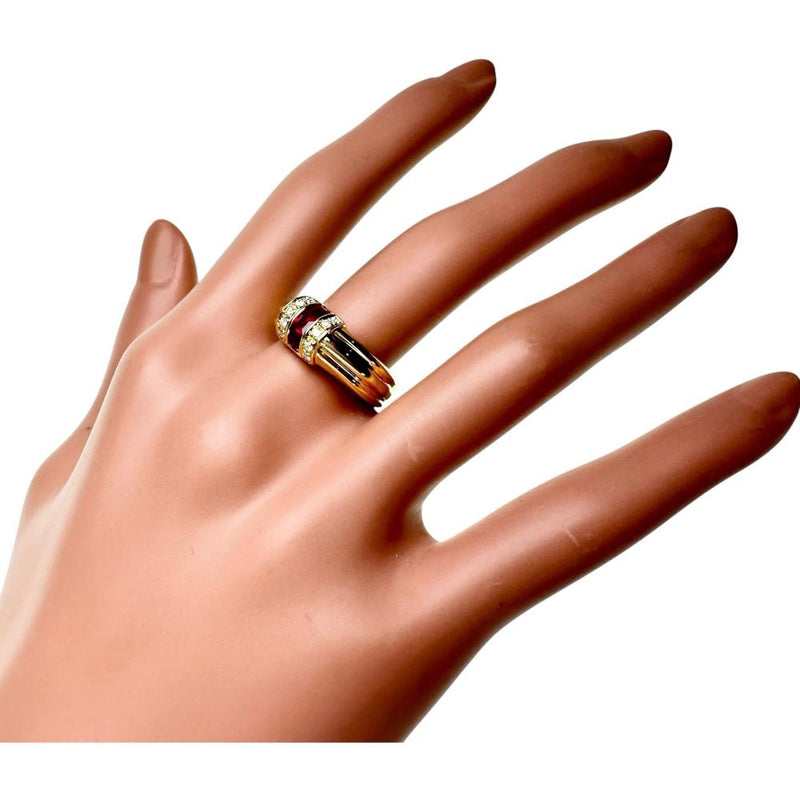 13号 ルビー ダイヤモンド 0.12ct リング・指輪 K18ゴールド 18金 6.2g レディース
【中古】【真子質店】【NN】




【KxD】
