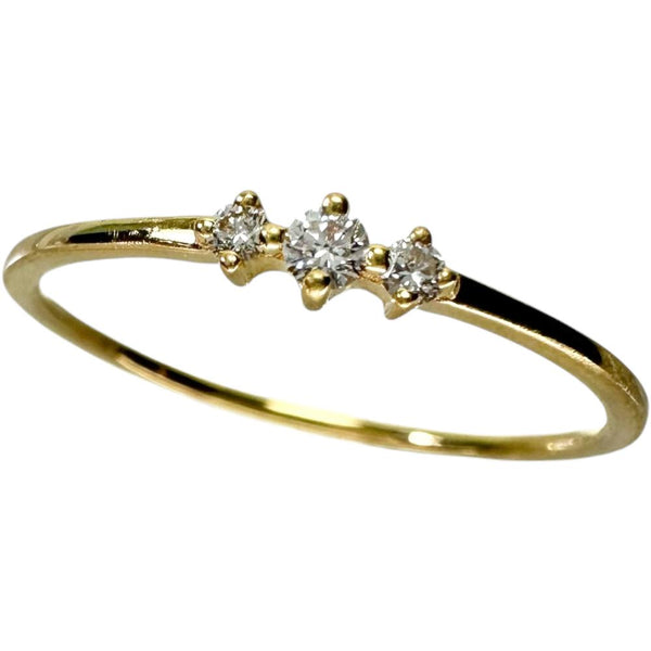 13号【ete/エテ】 ダイヤモンド 0.05ct リング・指輪 K18ゴールド 18金