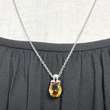 シトリン 2.46ct ダイヤモンド 0.01ct ペンダントトップ Pt900プラチナ 1.2g レディース
【中古】【真子質店】【NN】




【IIx】