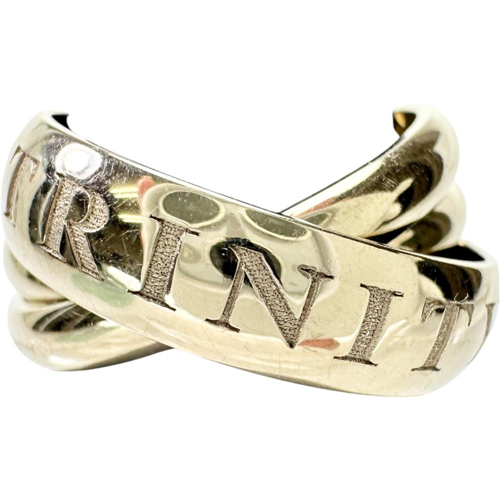 カルティエ トリニティリング ♯56 1998年 クリスマス ゴールド 750