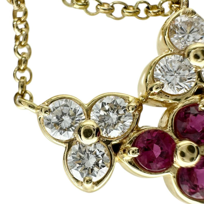ルビー 計0.31ct ダイヤモンド 計0.46ct ネックレス K18ゴールド 18金 4.9g 直線41cm レディース
【中古】【真子質店】【NN】




【KDMi】