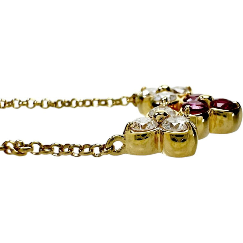 ルビー 計0.31ct ダイヤモンド 計0.46ct ネックレス K18ゴールド 18金 4.9g 直線41cm レディース
【中古】【真子質店】【NN】




【KDMi】