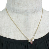 ルビー 計0.31ct ダイヤモンド 計0.46ct ネックレス K18ゴールド 18金 4.9g 直線41cm レディース
【中古】【真子質店】【NN】




【KDMi】