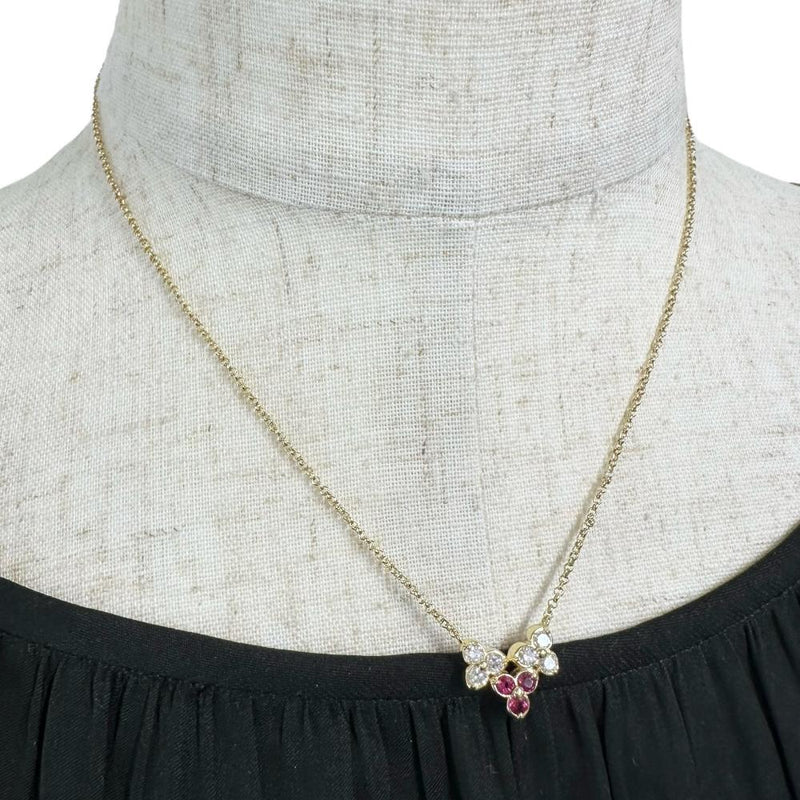 ルビー 計0.31ct ダイヤモンド 計0.46ct ネックレス K18ゴールド 18金 4.9g 直線41cm レディース
【中古】【真子質店】【NN】




【KDMi】