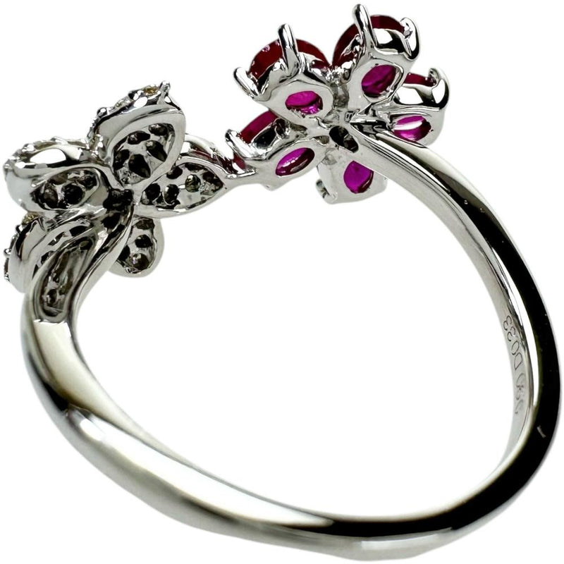 12.5号 スター&フラワー/花モチーフ ルビー 計0.90ct ダイヤモンド 計0.33ct リング・指輪 K18WGホワイトゴールド 18金 4.1g レディース
【中古】【真子質店】【NN】




【KMaI】