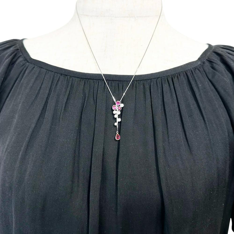 ルビー 1.029ct ダイヤモンド 0.38ct ネックレス K18WGホワイトゴールド 18金 4.7g 45cm レディース
【中古】【真子質店】【NN】




【MiMix】