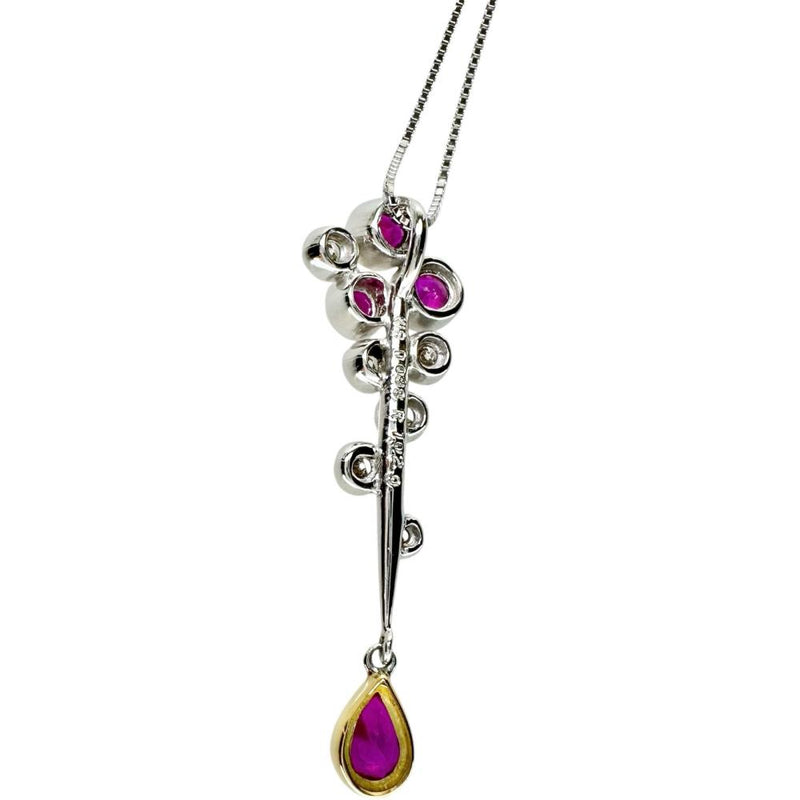 ルビー 1.029ct ダイヤモンド 0.38ct ネックレス K18WGホワイトゴールド 18金 4.7g 45cm レディース
【中古】【真子質店】【NN】




【MiMix】