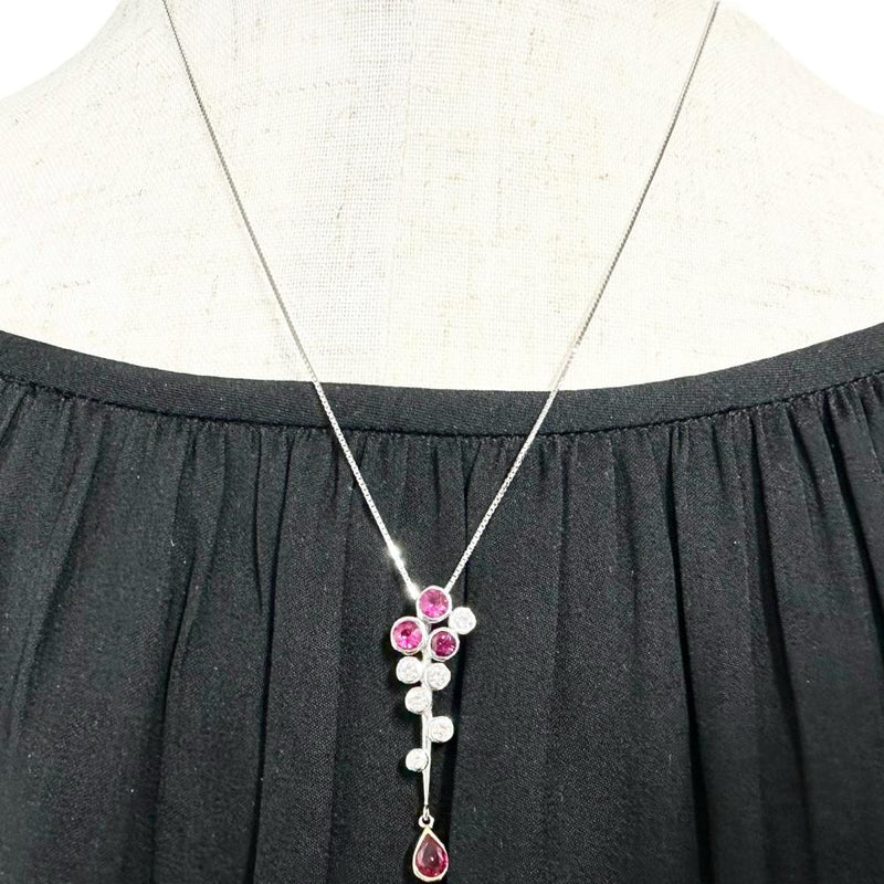ルビー 1.029ct ダイヤモンド 0.38ct ネックレス K18WGホワイトゴールド 18金 4.7g 45cm レディース
【中古】【真子質店】【NN】




【MiMix】