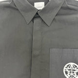 【BURBERRY/バーバリー】 ロゴ プリントシャツ 長袖シャツ コットン100％ ブラック/ホワイト メンズ【中古】【真子質店】【GD】




【TKMo】