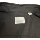 【BURBERRY/バーバリー】 ロゴ プリントシャツ 長袖シャツ コットン100％ ブラック/ホワイト メンズ【中古】【真子質店】【GD】




【TKMo】
