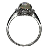 ★★最終特価品 11.5号 オパール 1.23ct ダイヤモンド 0.22ct リング・指輪 Pt900プラチナ 4.6g レディース 【中古】【真子質店】【NN】 【MiTMo】