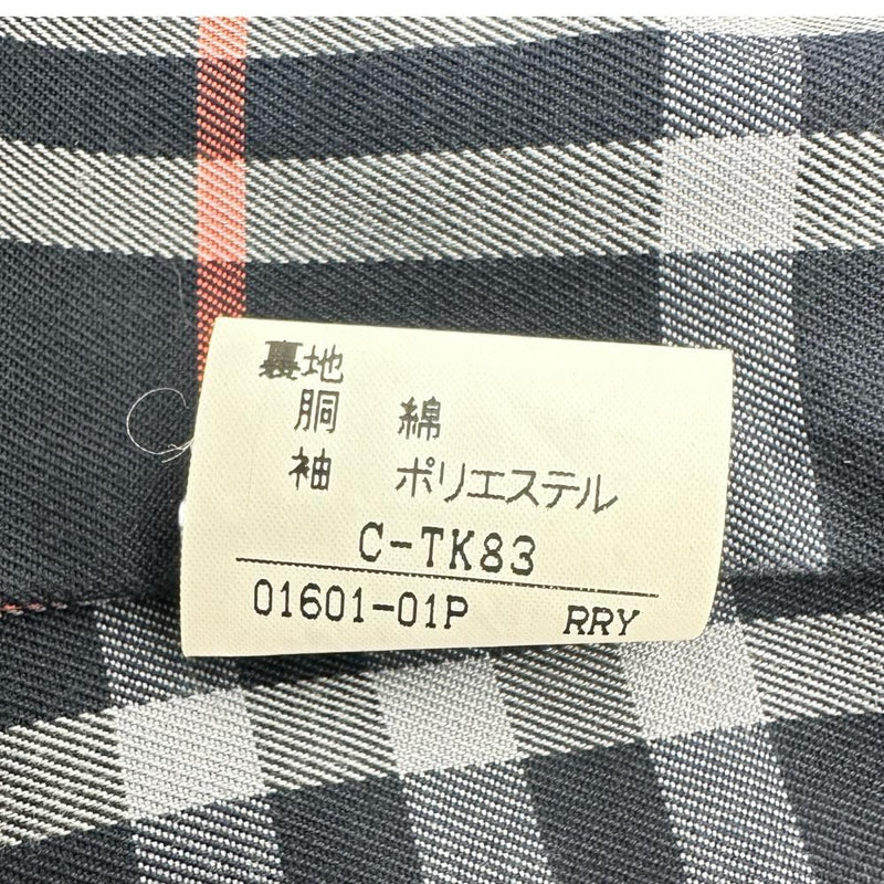 【BURBERRY/バーバリー】 ライナー付き ステンカラーコート コットン100％ ネイビー レディース【中古】【真子質店】【GD】




【IDx】