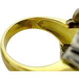 12号 ブルーサファイア（カボション） 3.54ct ダイヤモンド 0.25ct リング・指輪 K18ゴールド 18金/Pt900プラチナ 19.6g レディース
【中古】【真子質店】【NN】




【IMiMiI】