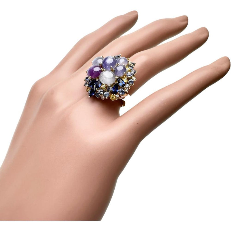 11号 スターサファイア 3.51ct サファイア 0.78ct ダイヤモンド 0.18ct リング・指輪 K18ゴールド 18金 17.3g レディース
【中古】【真子質店】【NN】




【TTxx】