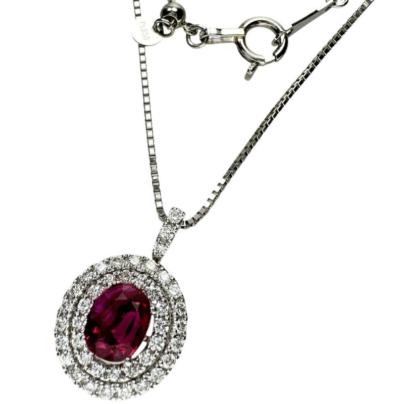 ルビー 0.74ct ダイヤモンド 計0.27ct ネックレス Pt950プラチナ/Pt850プラチナ 3.9g 45cm レディース
【中古】【真子質店】【NN】




【MiMix】