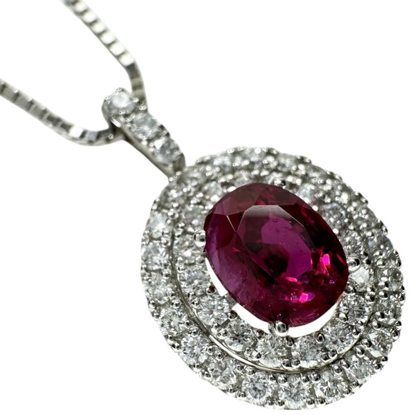 ルビー 0.74ct ダイヤモンド 計0.27ct ネックレス Pt950プラチナ/Pt850プラチナ 3.9g 45cm レディース
【中古】【真子質店】【NN】




【MiMix】